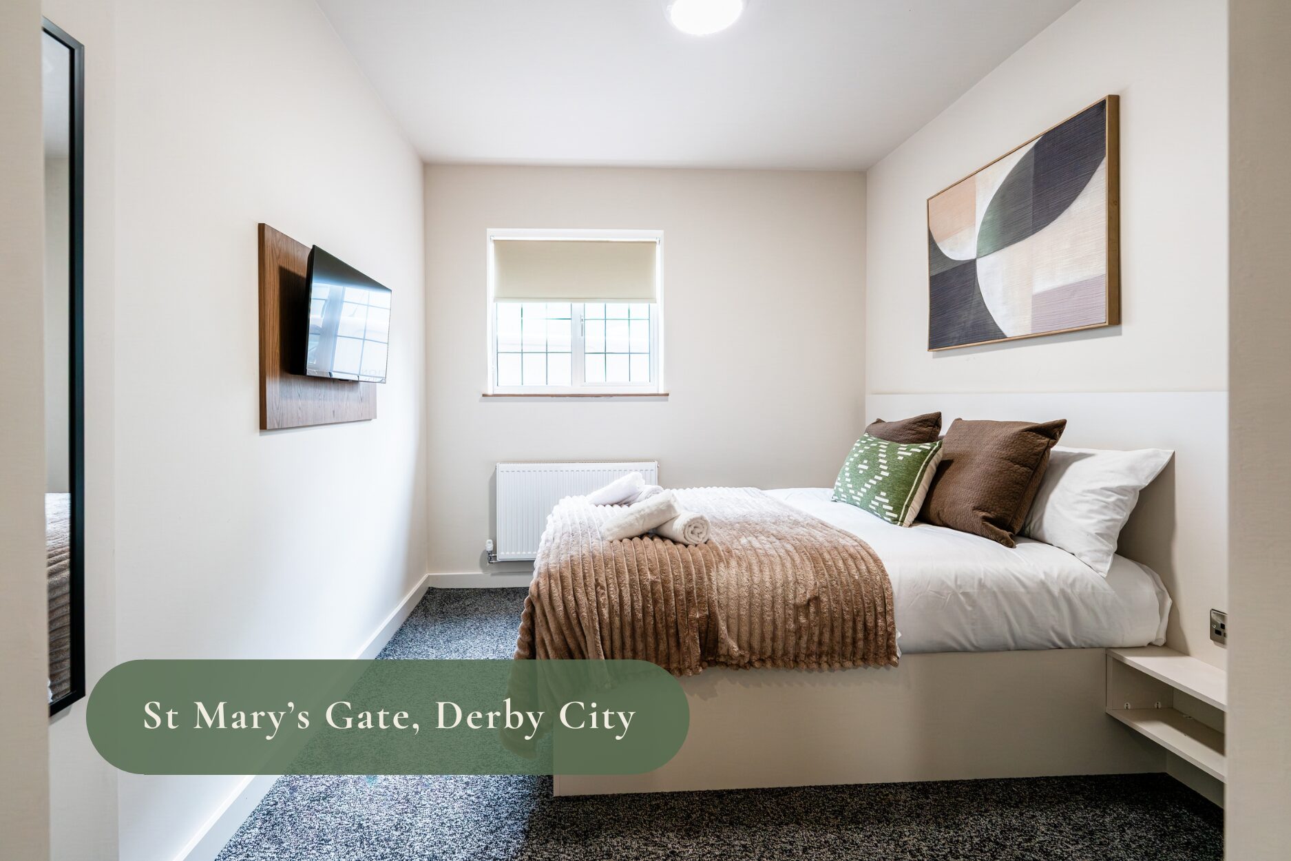 St Mary's Gate Airbnb by Derbnb