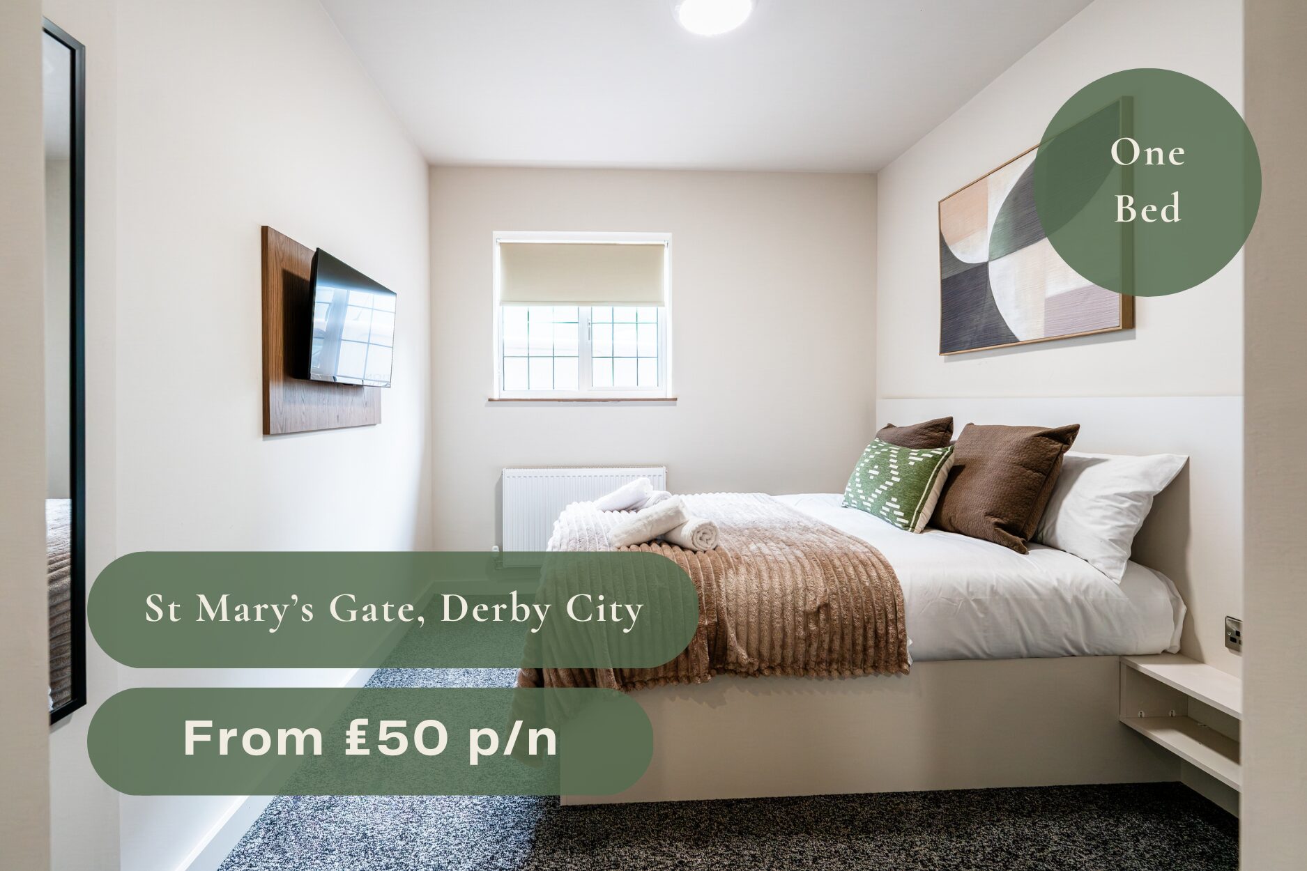 Derby city centre serviced accommodation